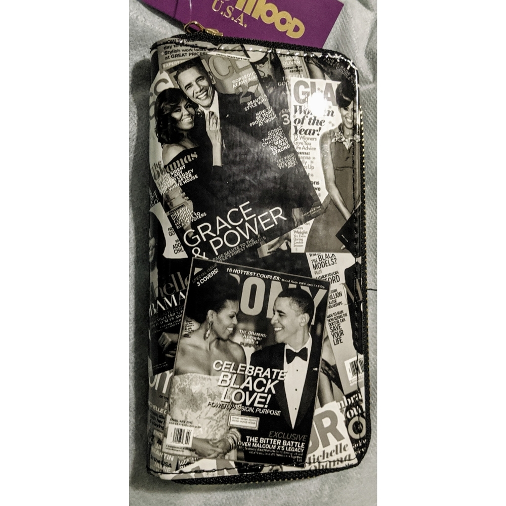 Obama "Black Love" Wallet Clutch